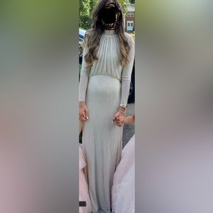 Self portrait gown with rhinestone size 2 worn once